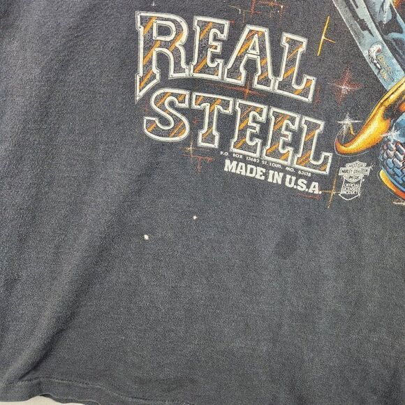 VTG Harley Davidson Real Steel Sword 1980s Halls Springfield IL Large - Picture 7 of 9